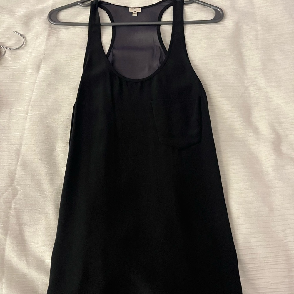 Willfred long silk tank top